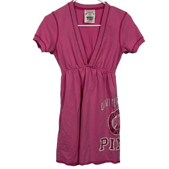 Victoria's Secret PINK Retro French Terry Robe Dress - Picture 1 of 3